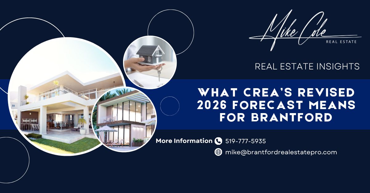 What CREA's revised 2026 forecast means for Brantford